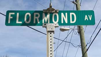 Flormond Avenue Street Sign